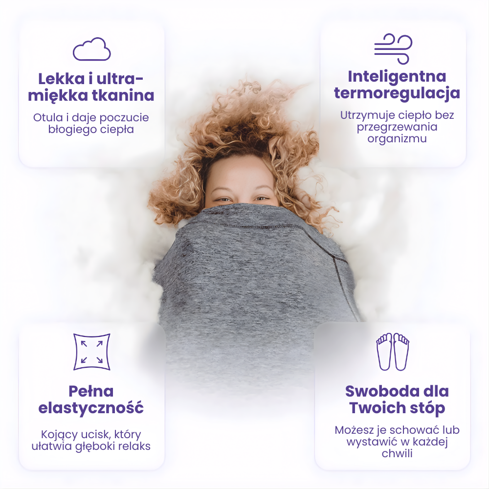 Sleep Pod – Kojący Kokon do Spania | Głęboki Sen i Relaks